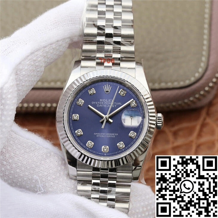 Rolex Datejust M126234-0037 GM Factory Blue Dial QuickDry 764
