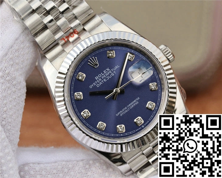 Rolex Datejust M126234-0037 GM Factory Blue Dial QuickDry 764