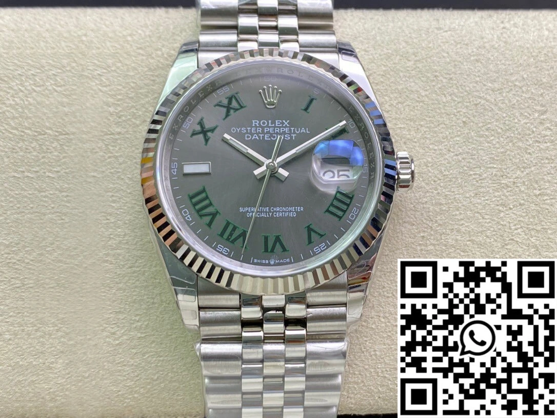 Rolex Datejust M126234-0045 36MM EW Factory Grey Dial FastDry 742