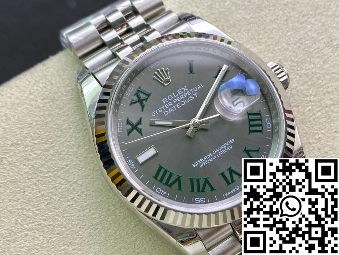 Rolex Datejust M126234-0045 36MM EW Factory Grey Dial FastDry 742