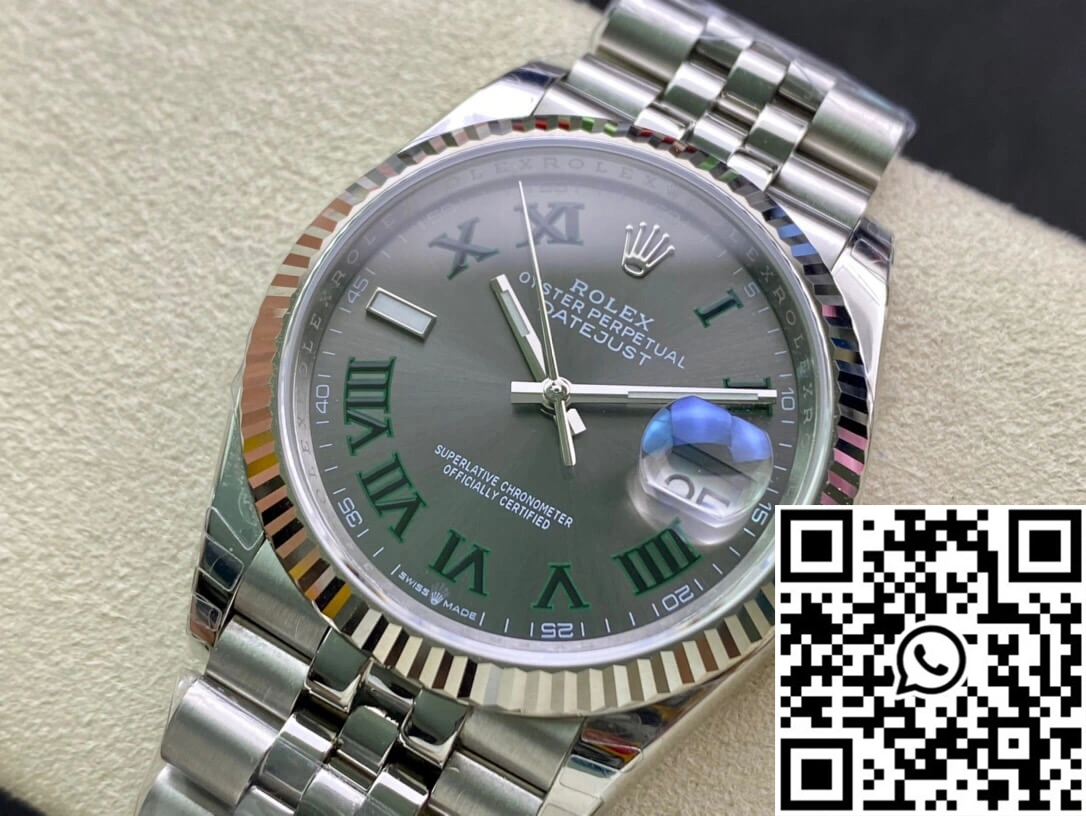 Rolex Datejust M126234-0045 36MM EW Factory Grey Dial FastDry 742