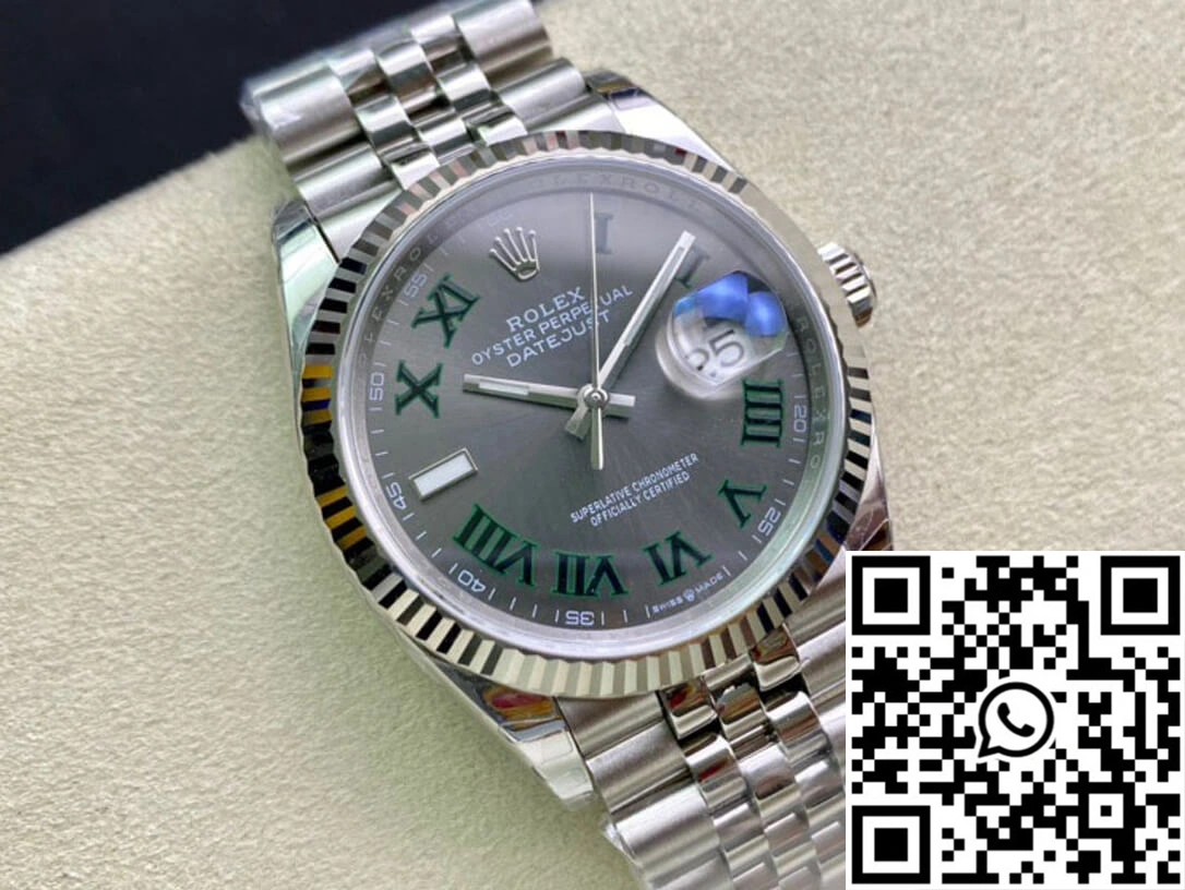 Rolex Datejust M126234-0045 36MM EW Factory Grey Dial FastDry 742
