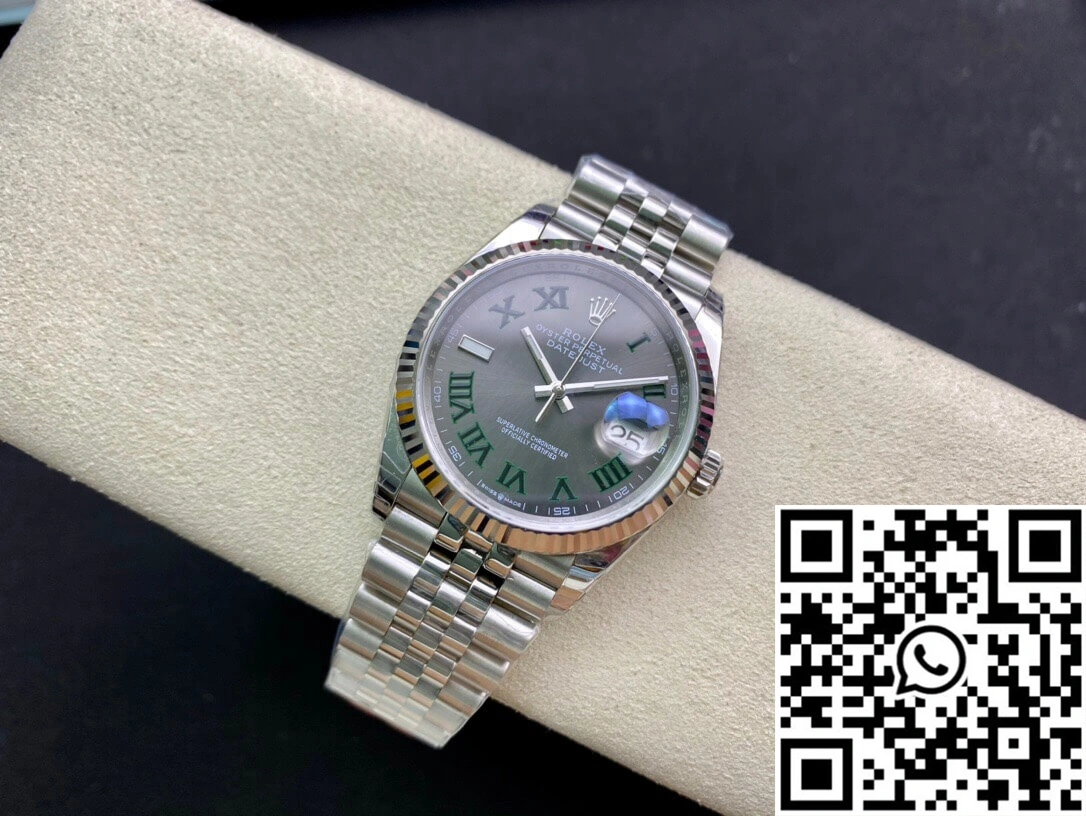 Rolex Datejust M126234-0045 36MM EW Factory Grey Dial FastDry 742
