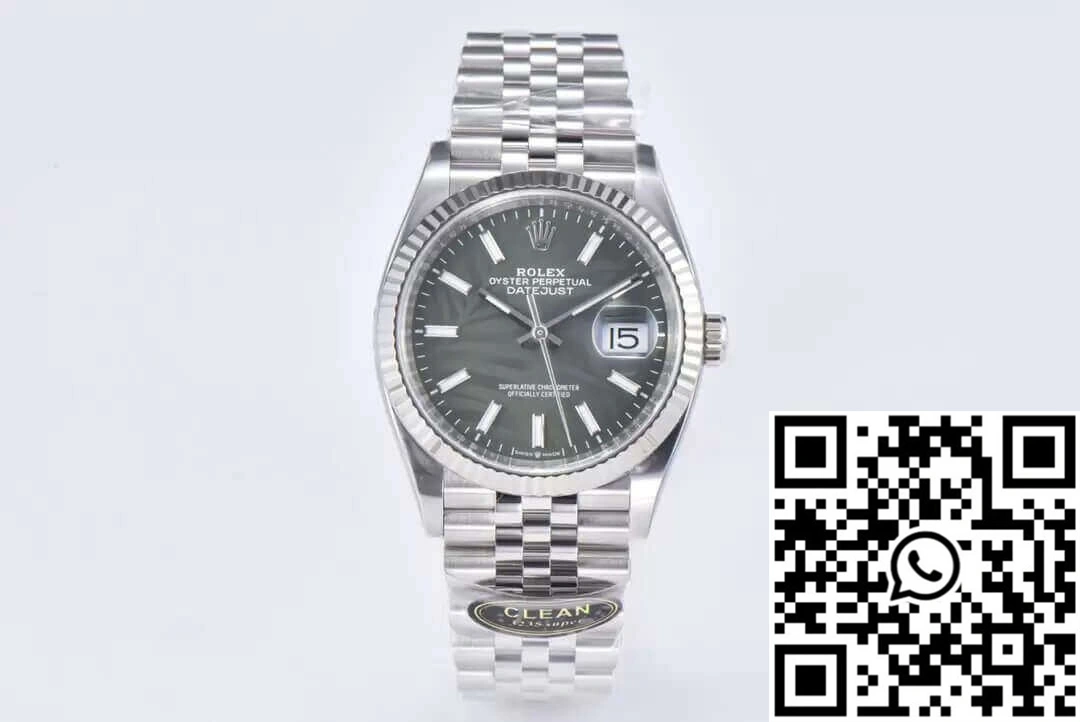 ZipUp Rolex Datejust M126234-0047 36MM Clean Factory Stainless Steel 798