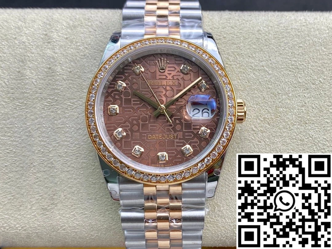 Rolex Datejust M126281RBR-0013 BP Factory Rose Gold Minimalist 763