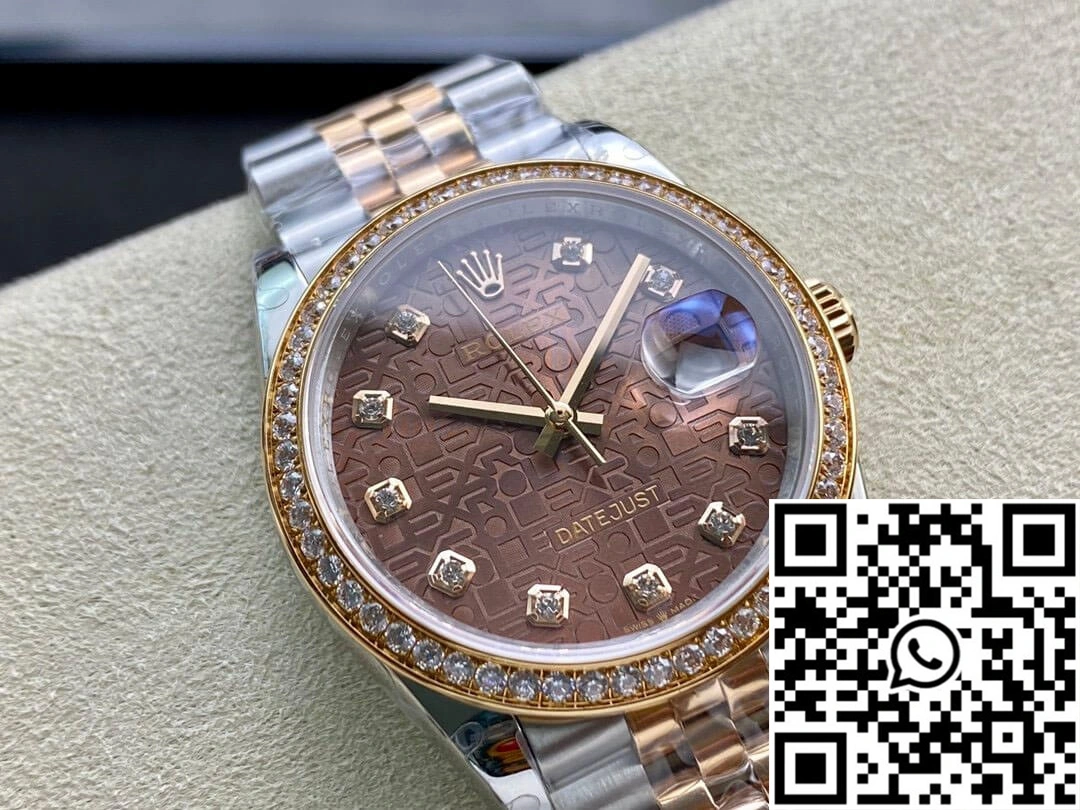 Rolex Datejust M126281RBR-0013 BP Factory Rose Gold Minimalist 763