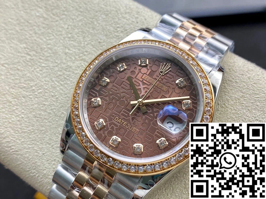 Rolex Datejust M126281RBR-0013 BP Factory Rose Gold Minimalist 763