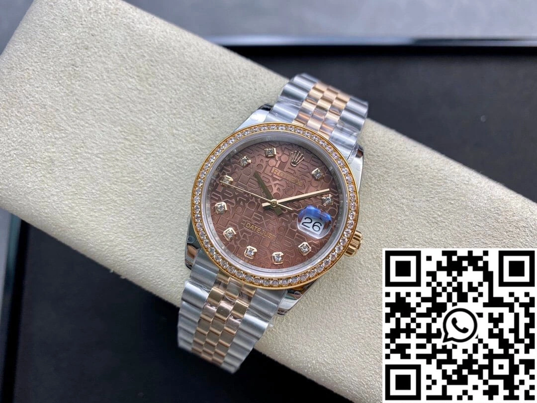 Rolex Datejust M126281RBR-0013 BP Factory Rose Gold Minimalist 763