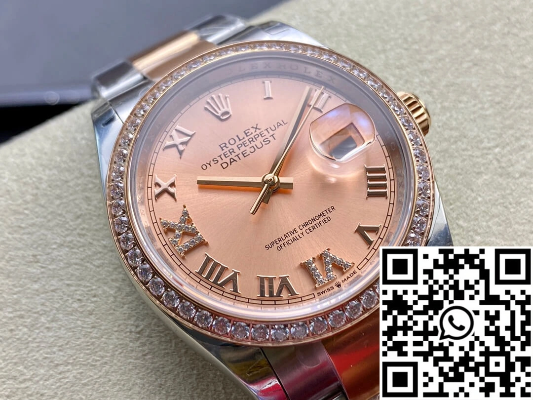 Rolex Datejust M126281RBR-0016 EW Factory Rose Gold Versatile 846