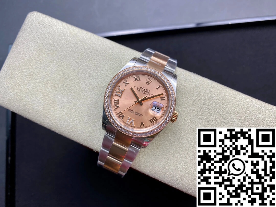 Rolex Datejust M126281RBR-0016 EW Factory Rose Gold Versatile 846