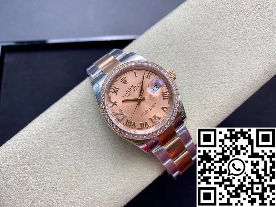 Rolex Datejust M126281RBR-0016 EW Factory Rose Gold Versatile 846