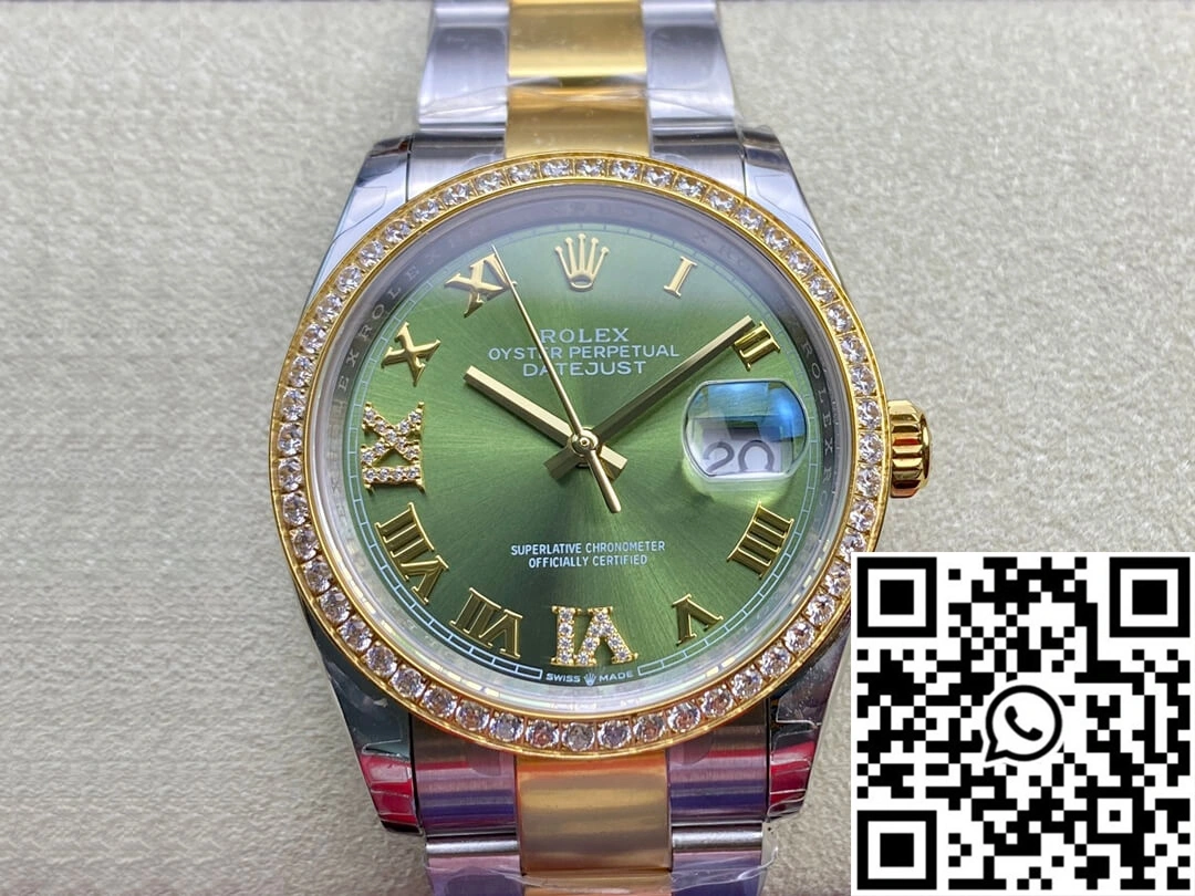 ModernLook Rolex Datejust M126283RBR-0012 EW Factory Diamond-set Bezel 723