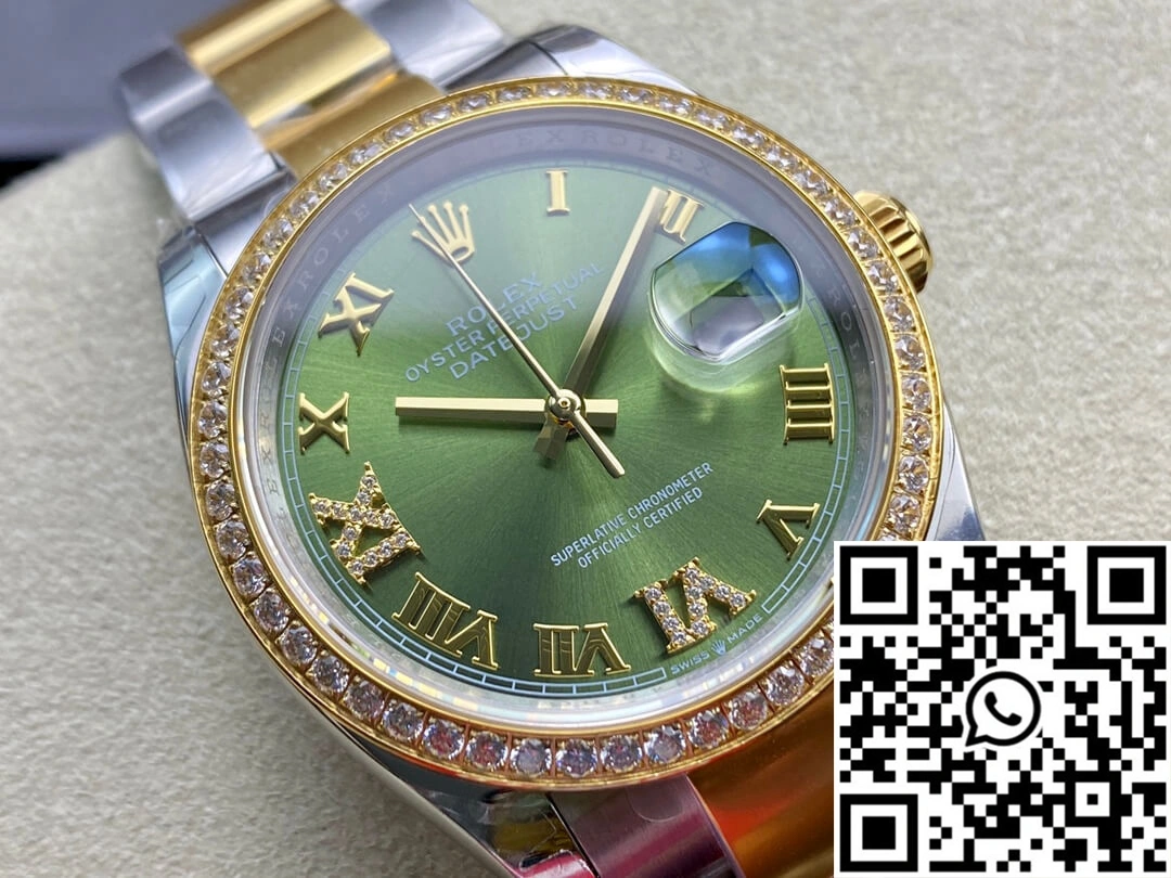 ModernLook Rolex Datejust M126283RBR-0012 EW Factory Diamond-set Bezel 723