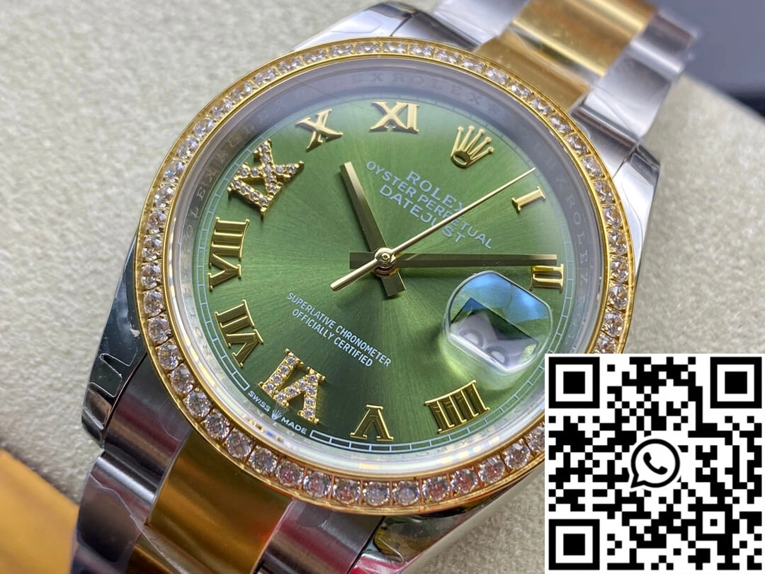 ModernLook Rolex Datejust M126283RBR-0012 EW Factory Diamond-set Bezel 723