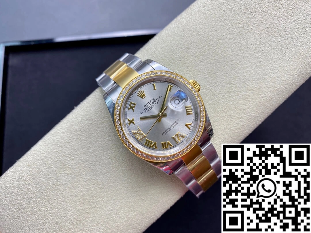Rolex Datejust M126283RBR-0018 EW Factory Diamond-set Bezel Stretchable 765