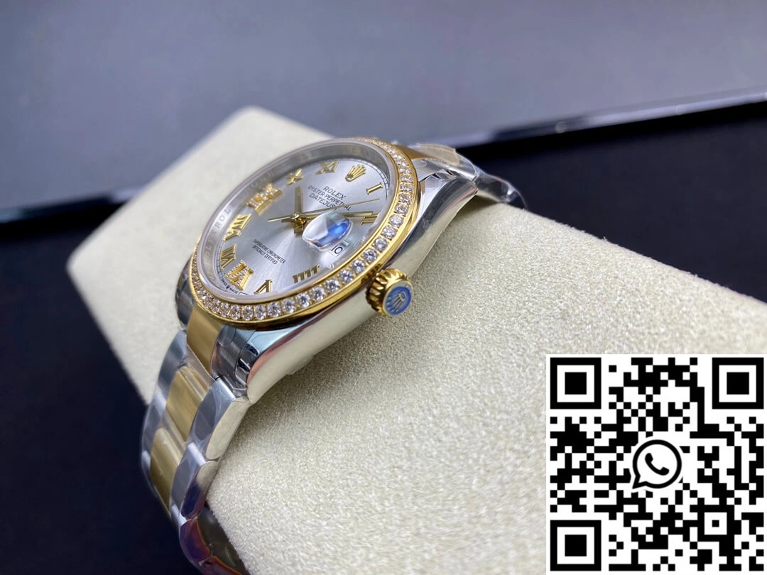 Rolex Datejust M126283RBR-0018 EW Factory Diamond-set Bezel Stretchable 765