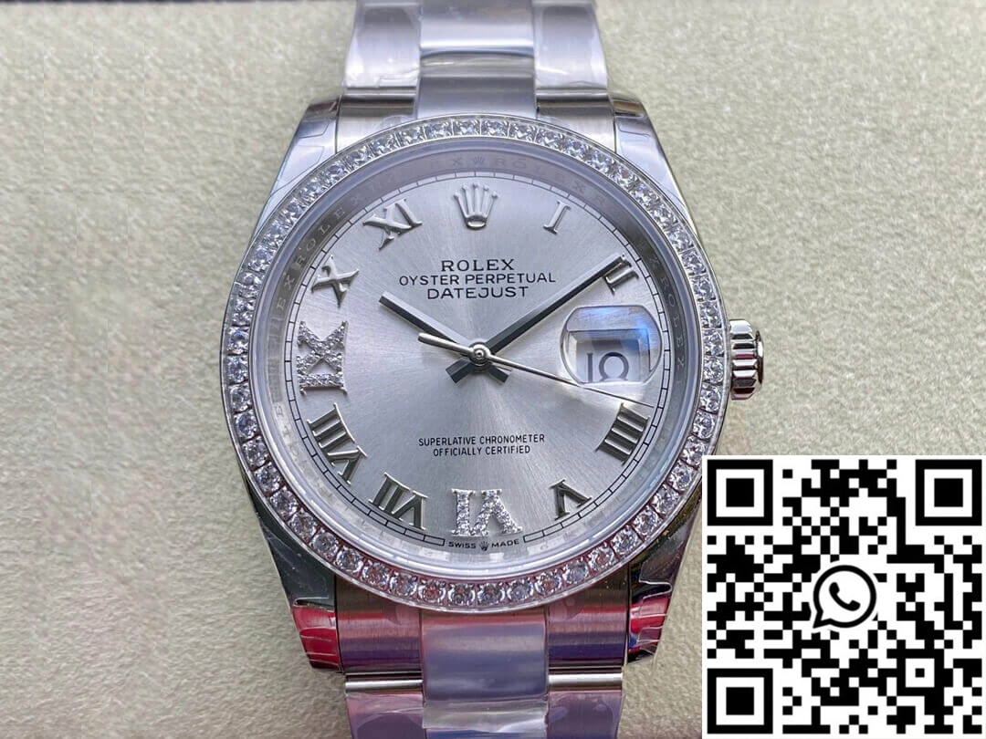 Rolex Datejust M126284RBR-0022 EW Factory Diamond-set Bezel TravelReady 758