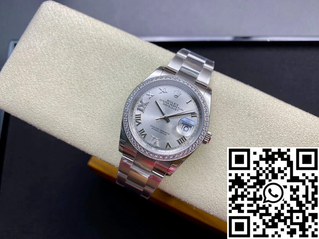 Rolex Datejust M126284RBR-0022 EW Factory Diamond-set Bezel TravelReady 758