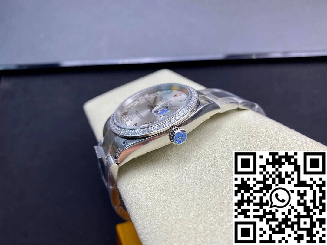 Rolex Datejust M126284RBR-0022 EW Factory Diamond-set Bezel TravelReady 758