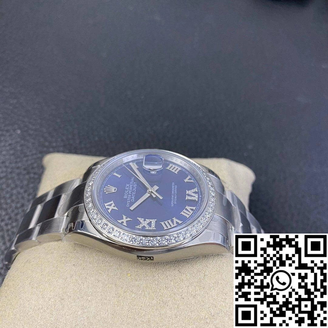 Sophisticated Rolex Datejust M126284RBR EW Factory Diamond Bezel 734