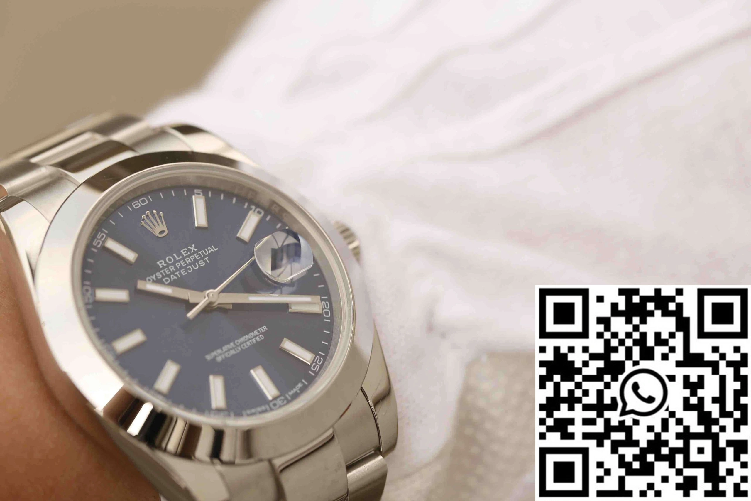 Rolex Datejust M126300-0001 EW Factory Blue Dial Colorful 753