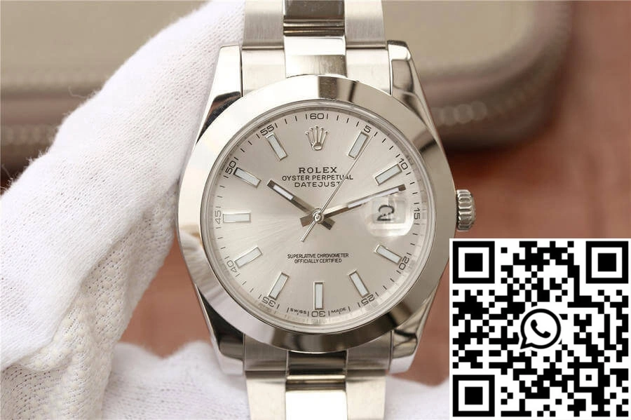 Rolex Datejust M126300-0005 EW Factory White Dial FlexibleFit 752
