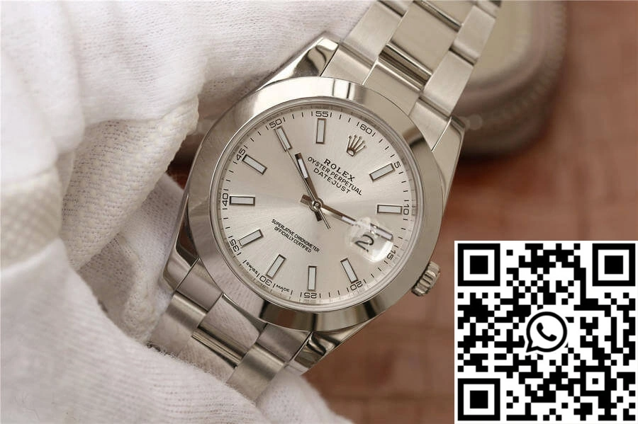 Rolex Datejust M126300-0005 EW Factory White Dial FlexibleFit 752
