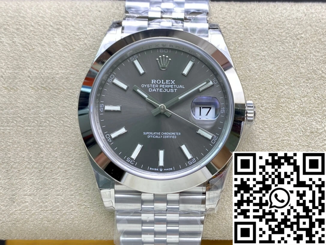 Rolex Datejust M126300-0008 VS Factory Gray Dial Classic 774