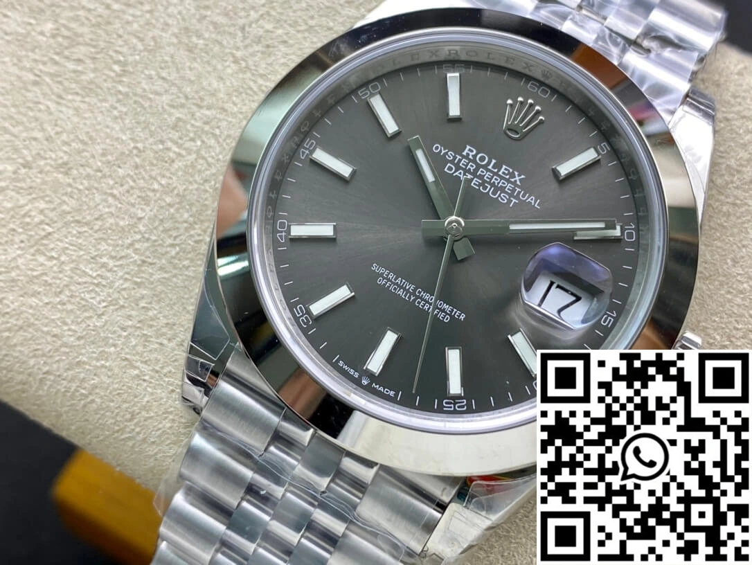 Rolex Datejust M126300-0008 VS Factory Gray Dial Classic 774