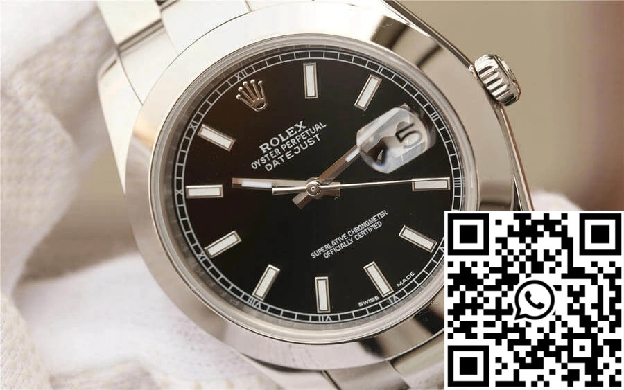 TechFriendly Rolex Datejust M126300-0011 EW Factory Black Dial 829