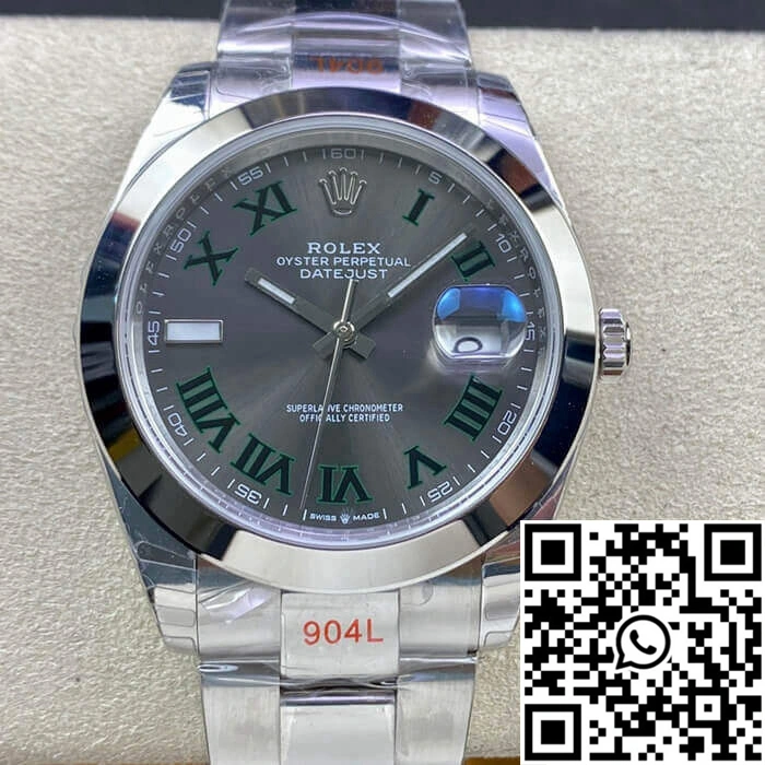Rolex Datejust M126300-0013 EW Factory Dark Grey Dial Sleek 776