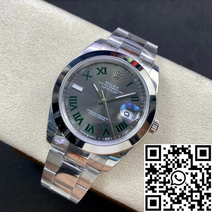 Rolex Datejust M126300-0013 EW Factory Dark Grey Dial Sleek 776