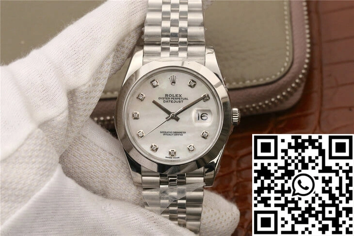 SunProtective Rolex Datejust M126300 EW Factory Diamond-set Dial 756