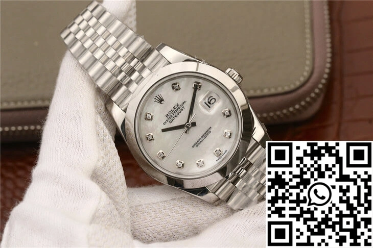 SunProtective Rolex Datejust M126300 EW Factory Diamond-set Dial 756