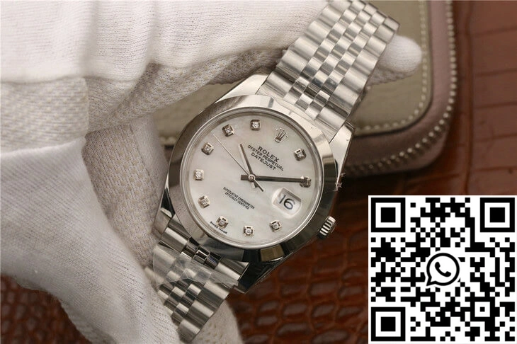 SunProtective Rolex Datejust M126300 EW Factory Diamond-set Dial 756