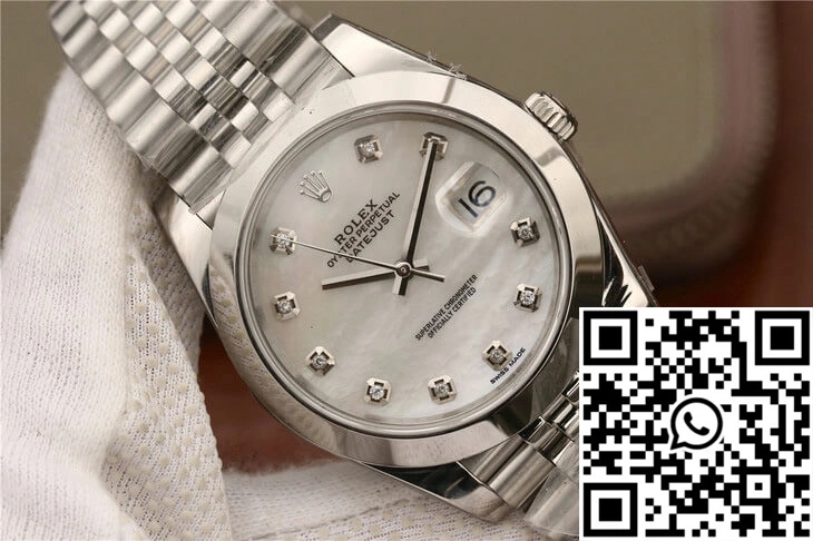 SunProtective Rolex Datejust M126300 EW Factory Diamond-set Dial 756
