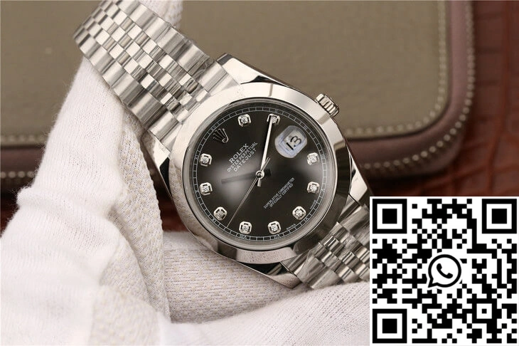 Supportive Rolex Datejust M126300 EW Factory Grey Dial 760