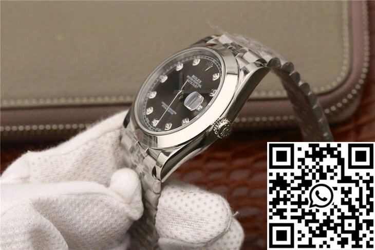 Supportive Rolex Datejust M126300 EW Factory Grey Dial 760