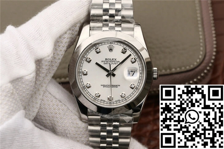 Rolex Datejust M126300 EW Factory Stainless Steel ZipUp 740