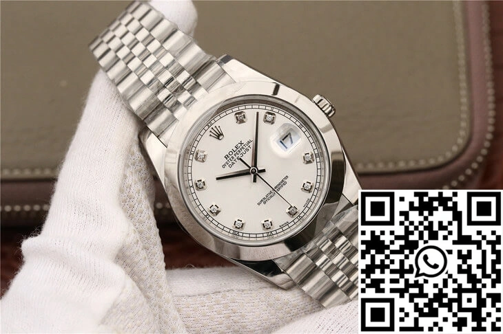 Rolex Datejust M126300 EW Factory Stainless Steel ZipUp 740