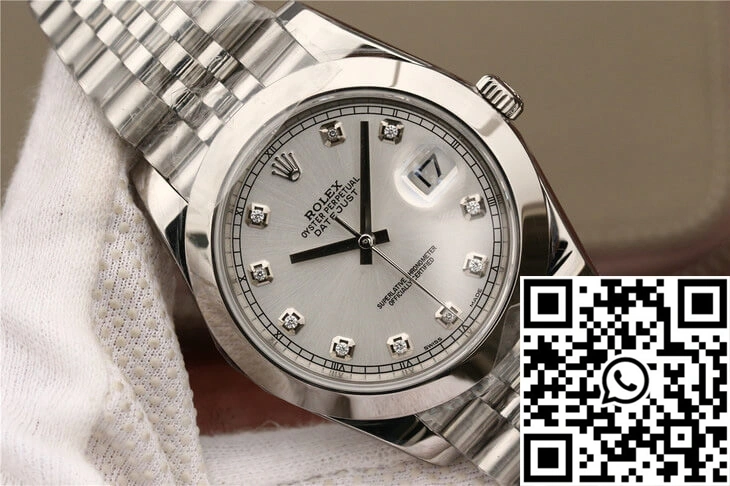 Rolex Datejust M126300 EW Factory Stainless Steel ZipUp 740