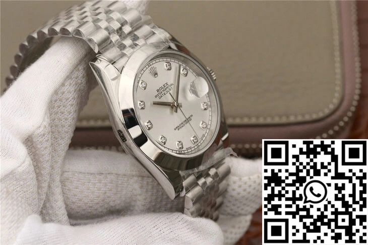 Rolex Datejust M126300 EW Factory Stainless Steel ZipUp 740