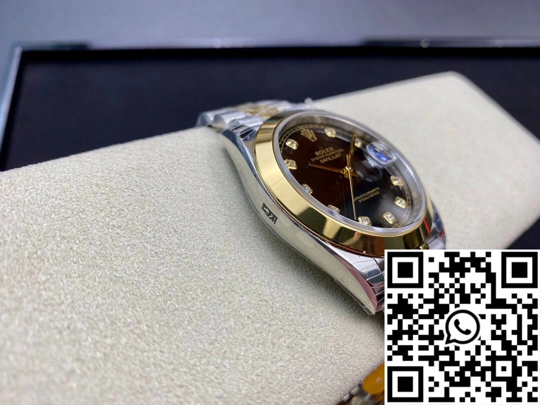 Durable Rolex Datejust M126303-0006 EW Factory Yellow Gold 808