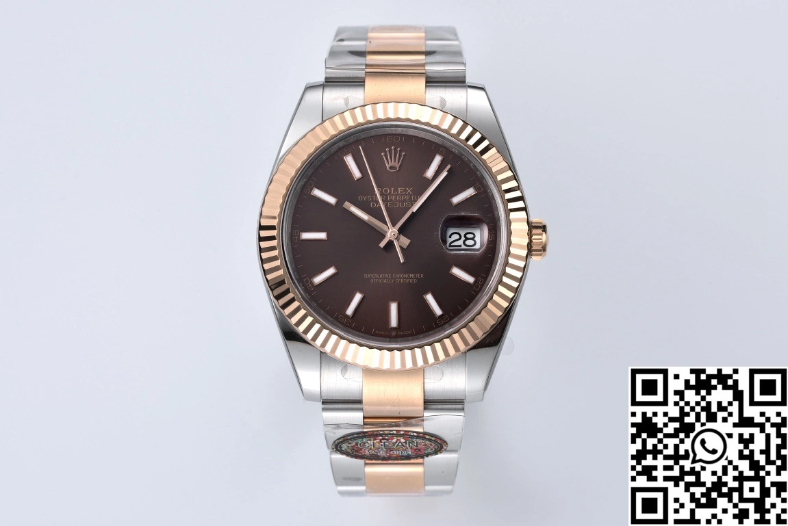 Lightweight Rolex Datejust M126331-0001 Clean Factory Chocalate Dial 787