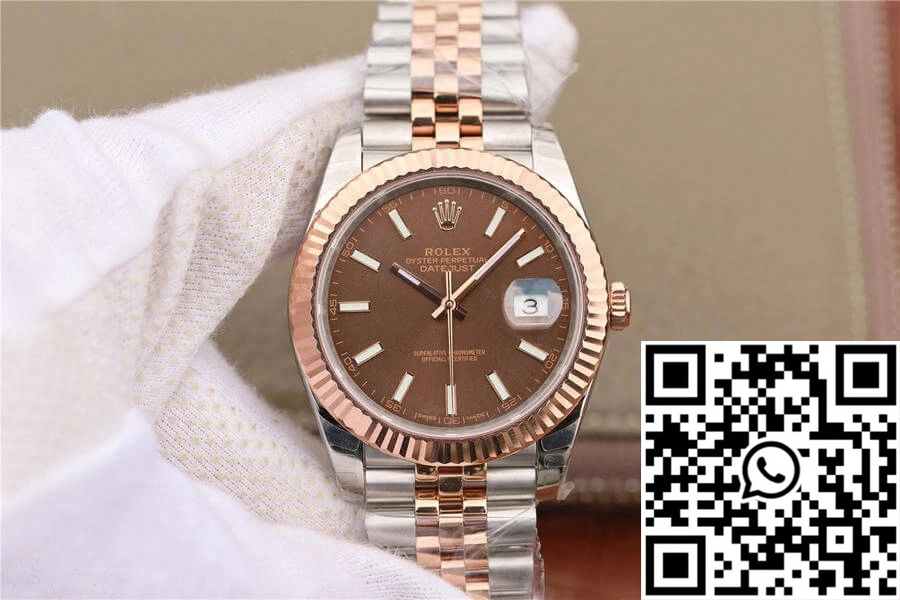 Rolex Datejust M126331-0002 EW Factory Chocolate Color Dial Effortless 802