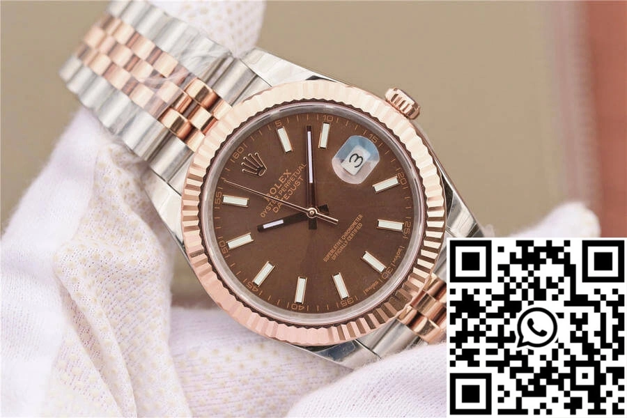 Rolex Datejust M126331-0002 EW Factory Chocolate Color Dial Effortless 802