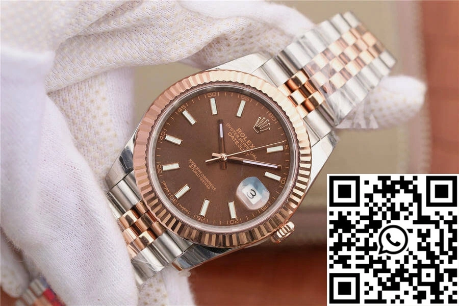 Rolex Datejust M126331-0002 EW Factory Chocolate Color Dial Effortless 802