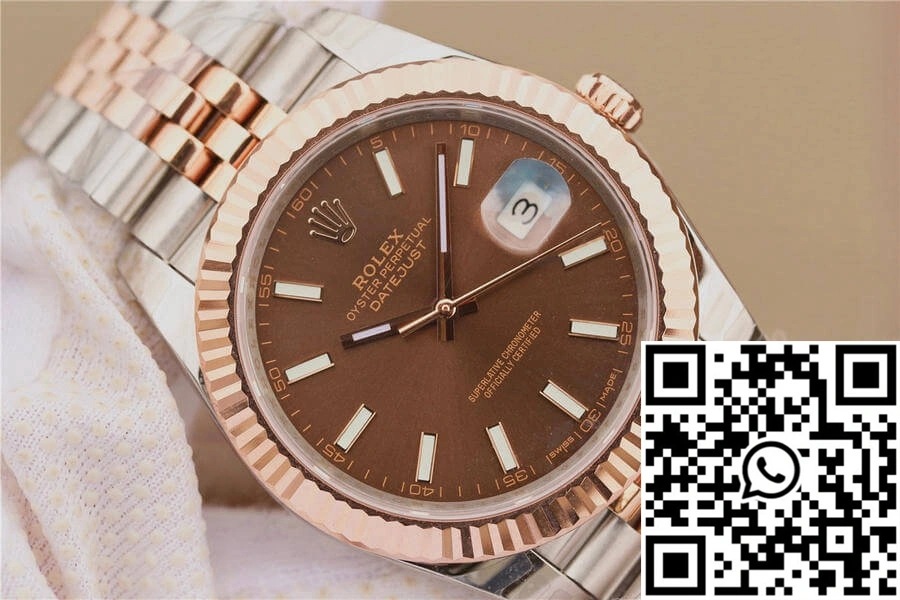 Rolex Datejust M126331-0002 EW Factory Chocolate Color Dial Effortless 802