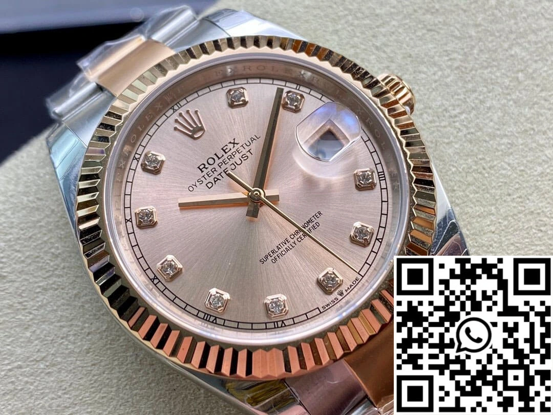 Rolex Datejust M126331-0007 41MM EW Factory V3 Rose Gold Functional 803