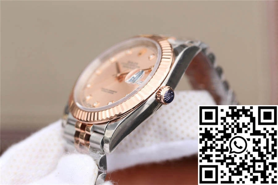 Rolex Datejust M126331-0008 EW Factory Rose Gold Sundust Dial Affordable 791